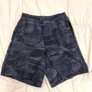 Lululemon Pace Breaker Lined Short *9" Blue x Navy Size M